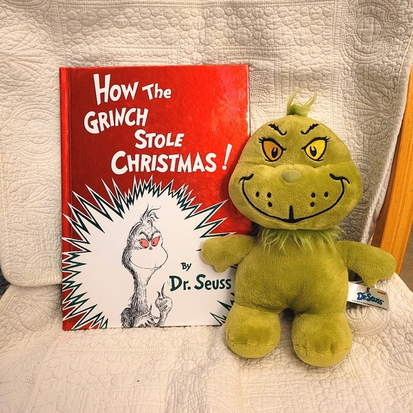 Dr. Seuss Other - Grinch Book & Plush